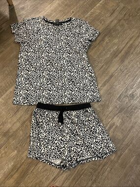 Black & White  Pajama Set